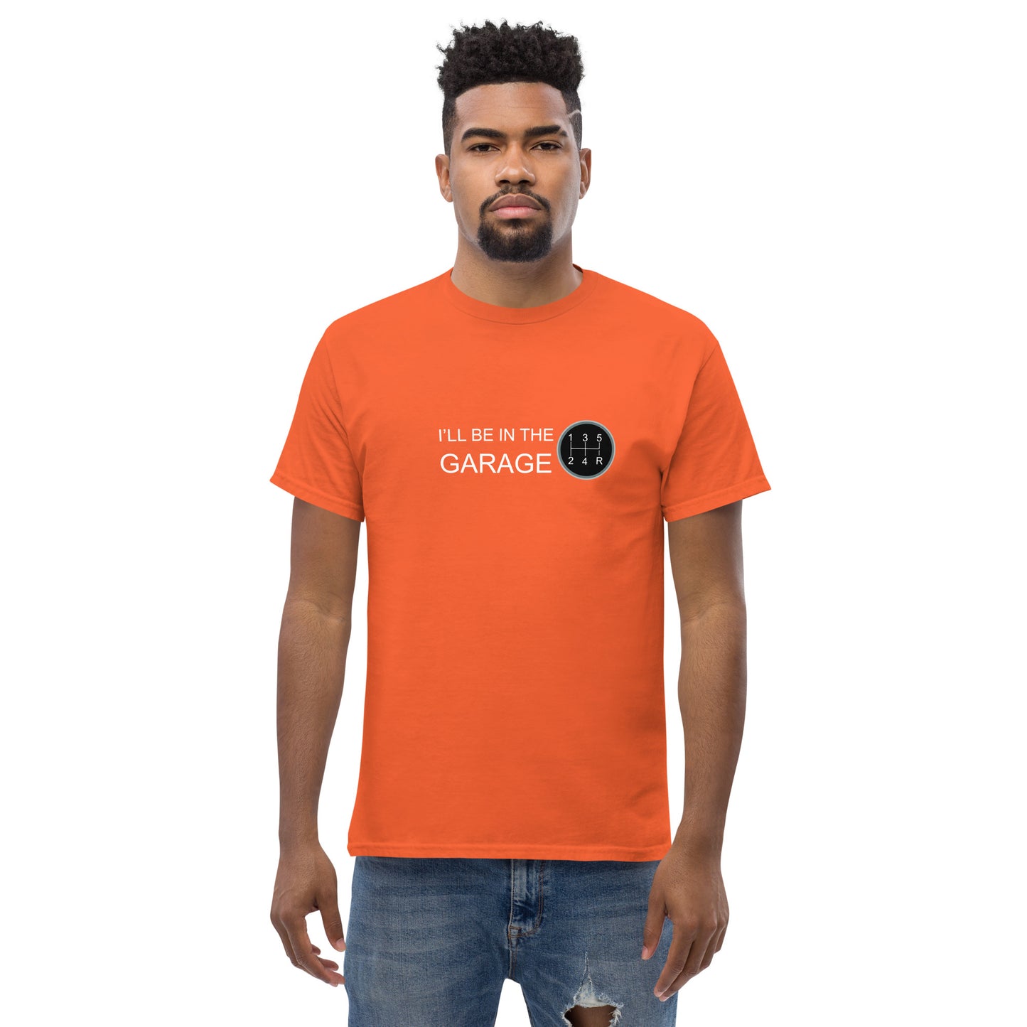 I'll Be In The Garage Men's classic tee