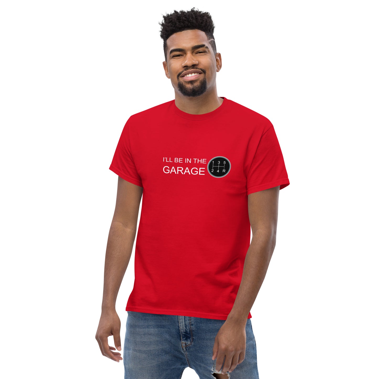 I'll Be In The Garage Men's classic tee