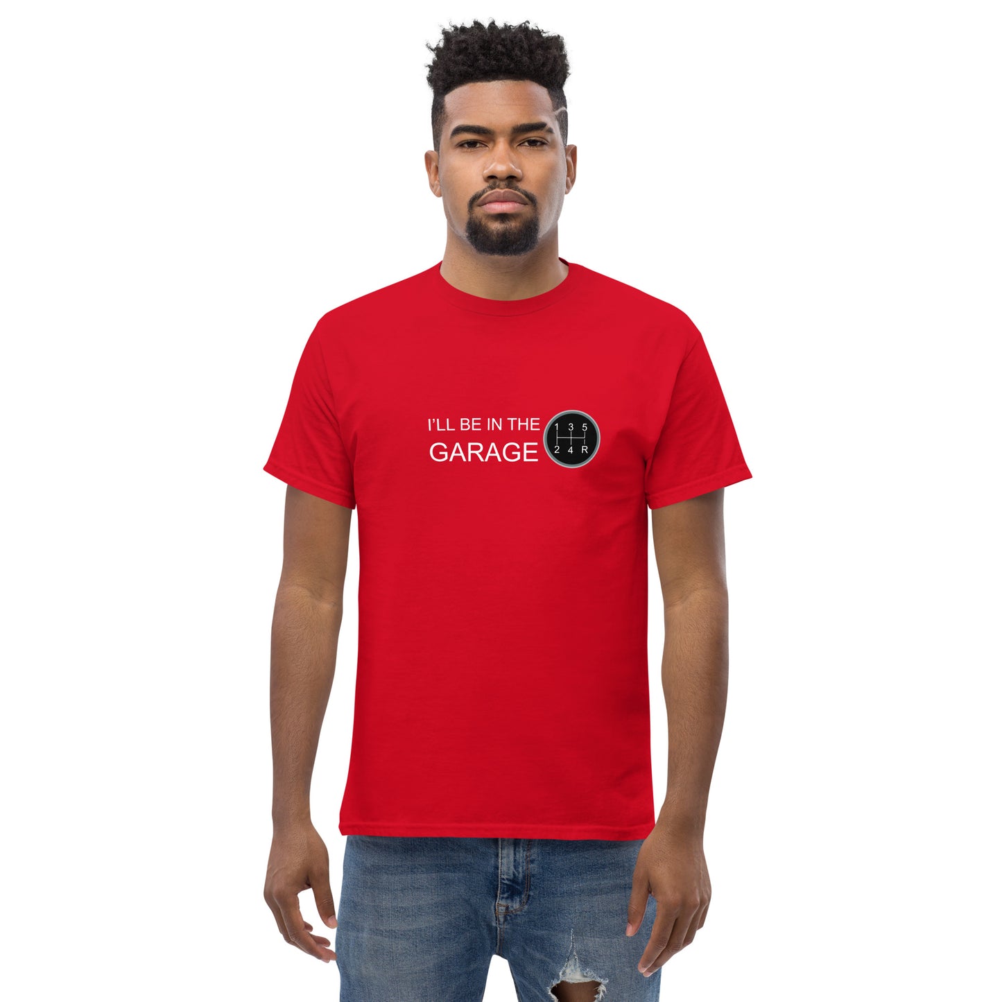 I'll Be In The Garage Men's classic tee