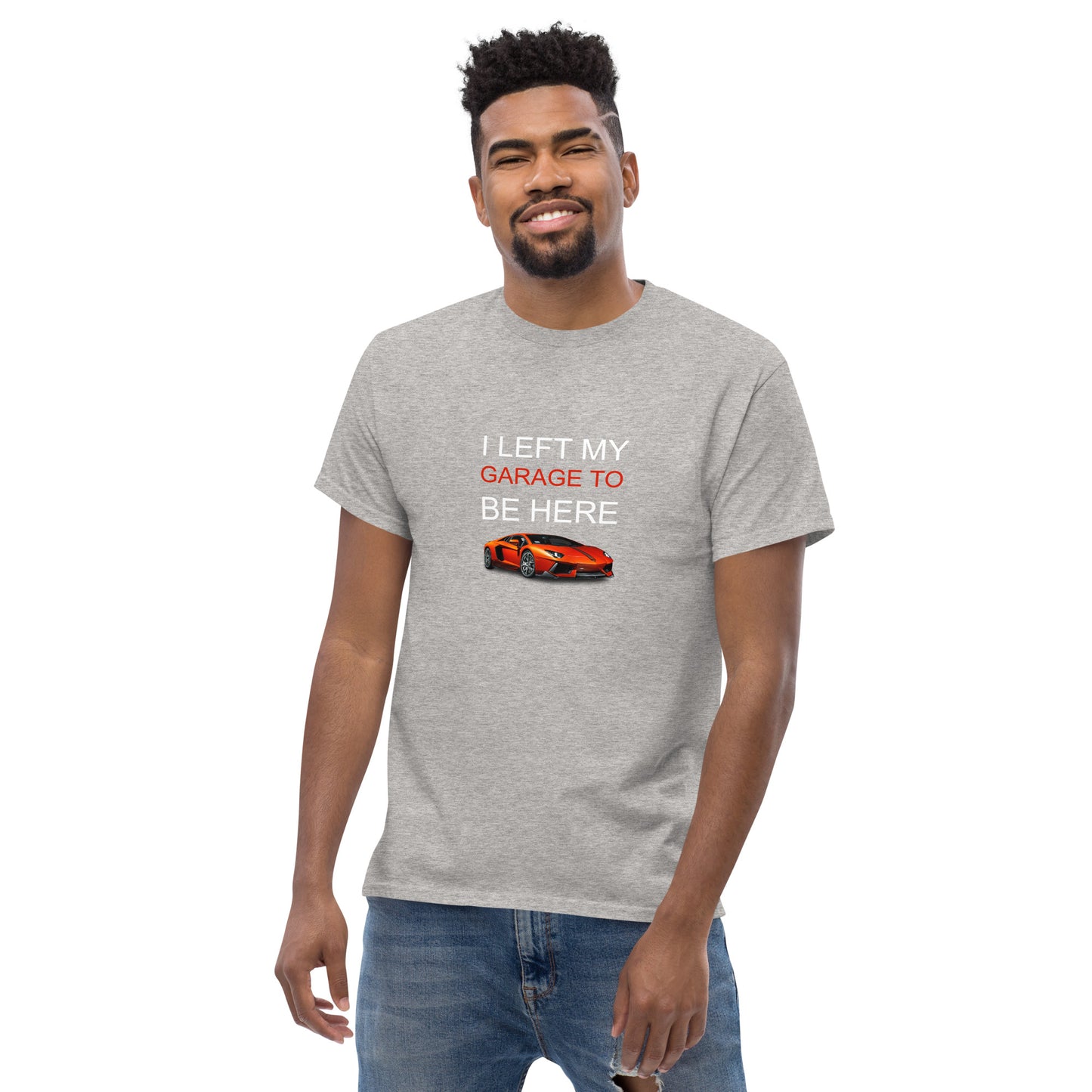 Left My Garage Men's classic tee