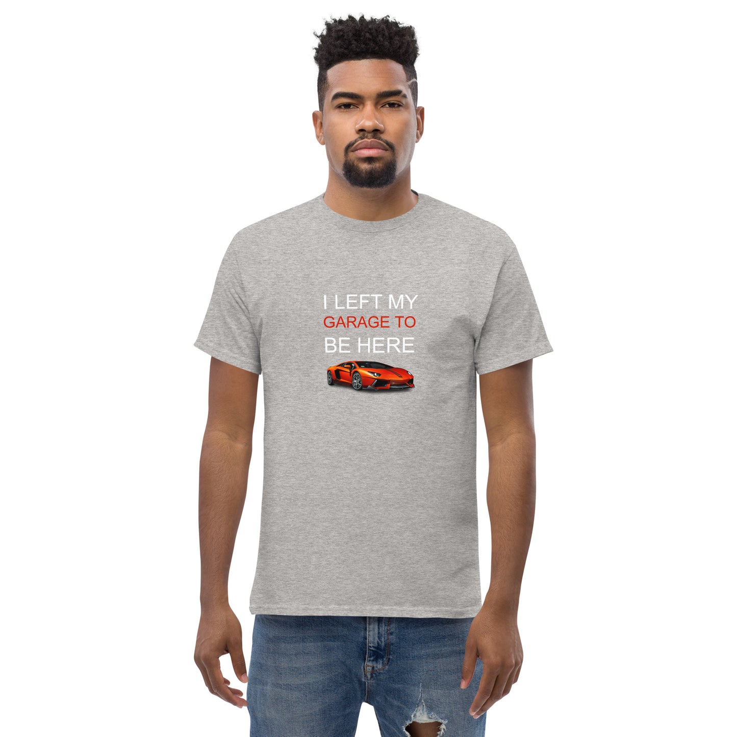 Left My Garage Men's classic tee