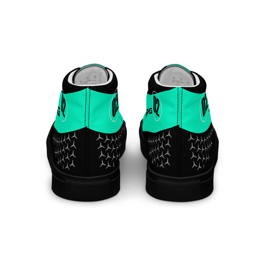 Mercedes AMG Men’s high top canvas shoes