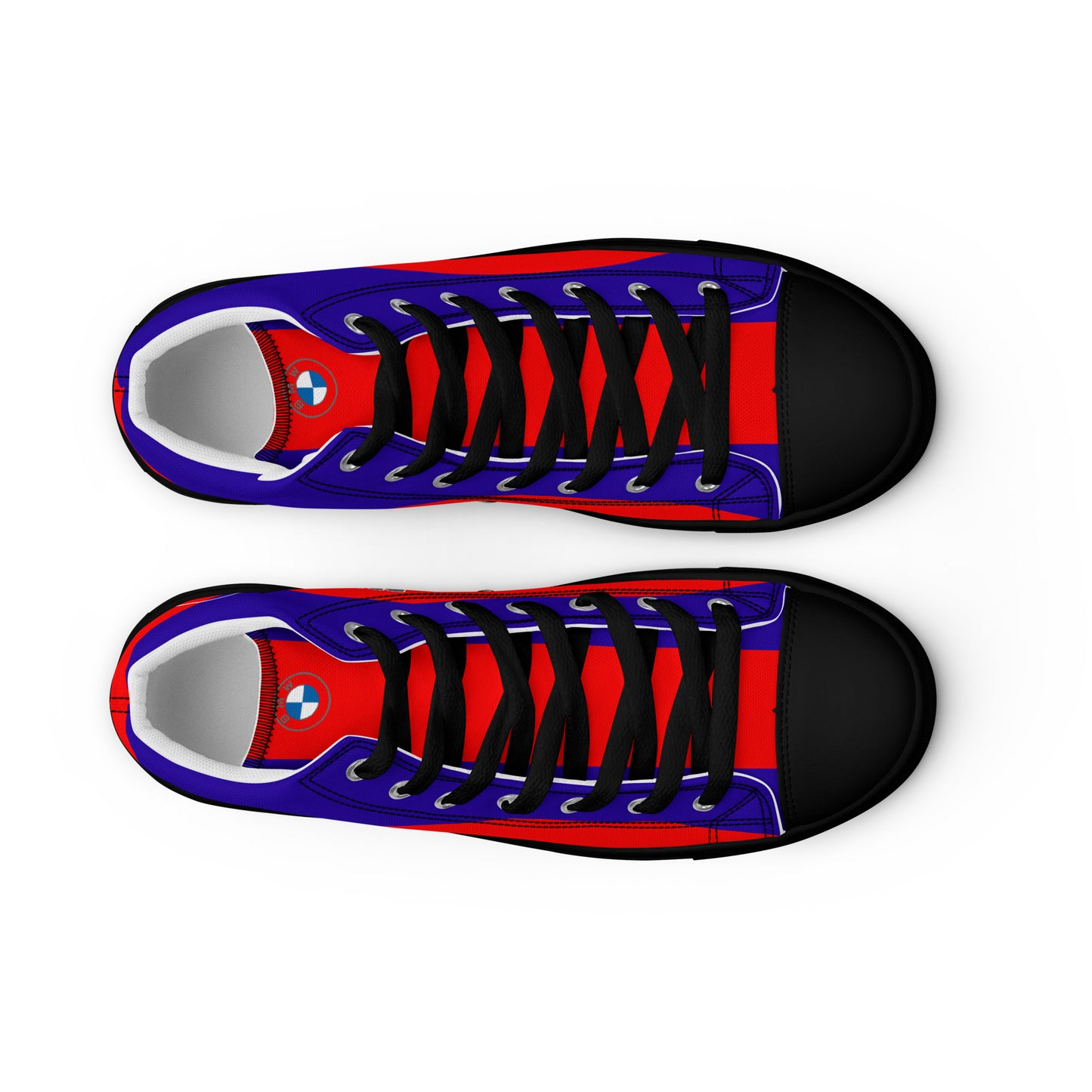 BMW M Power Men’s high top canvas shoes