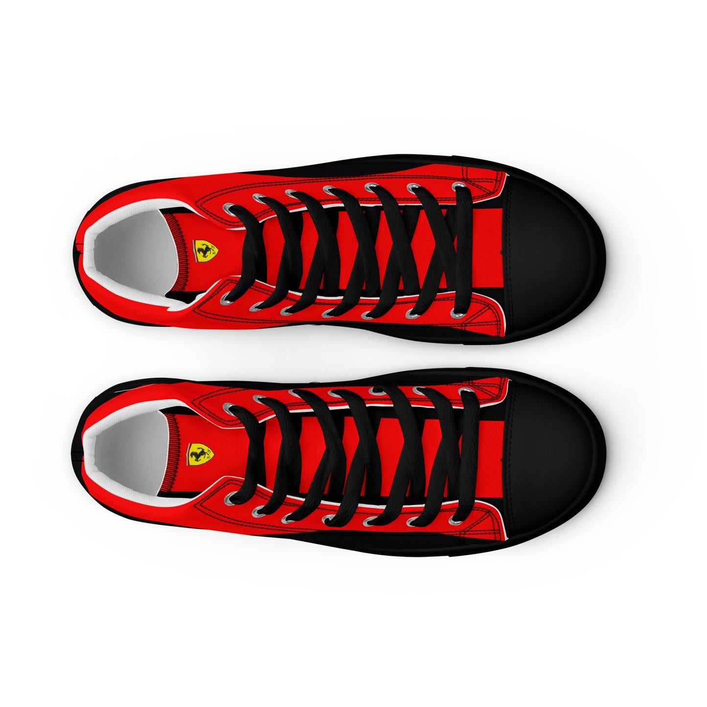 Race Car 23 Men’s high top canvas shoes