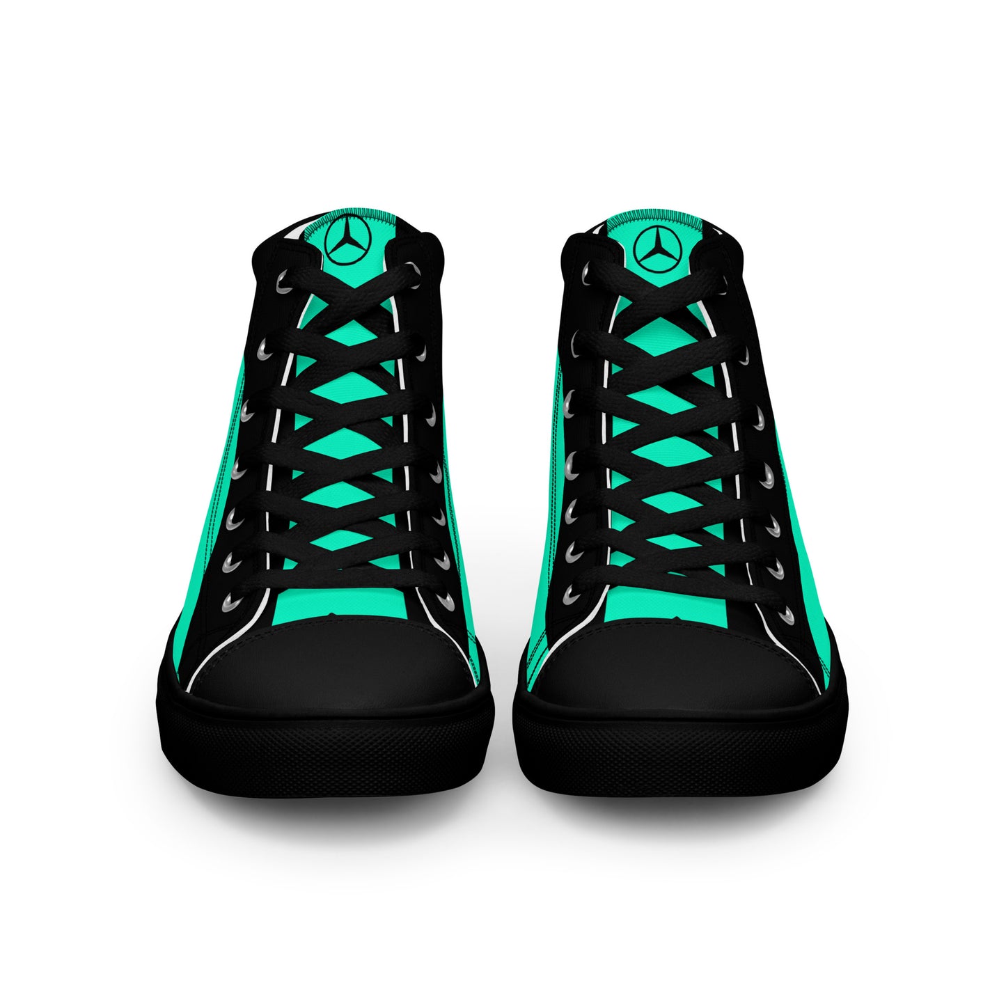 Mercedes AMG Men’s high top canvas shoes
