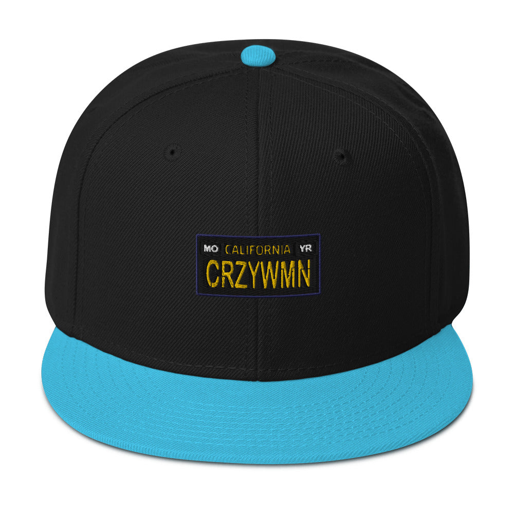 CRZYWMN Snapback Hat