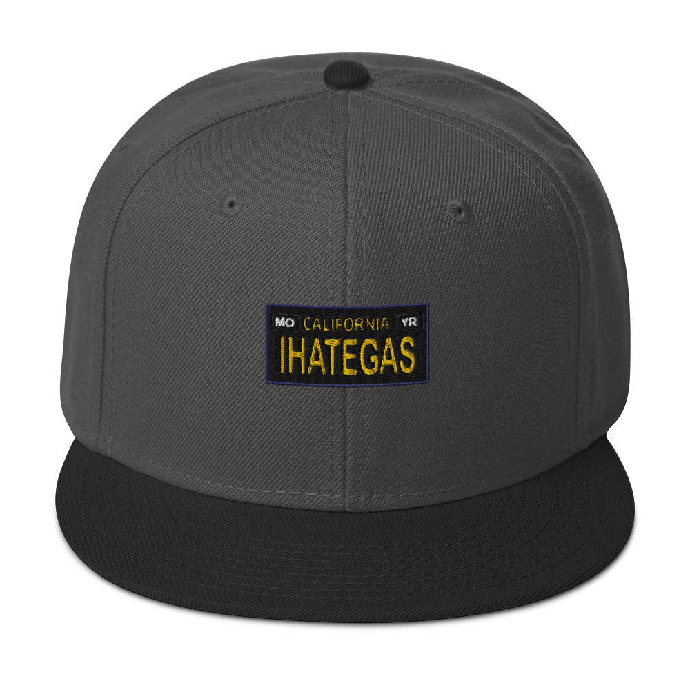 IHATEGAS Snapback Hat