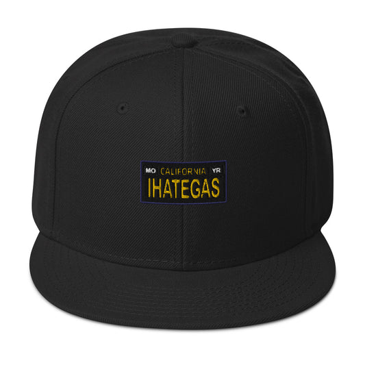 IHATEGAS Snapback Hat