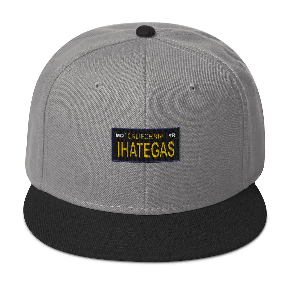 IHATEGAS Snapback Hat
