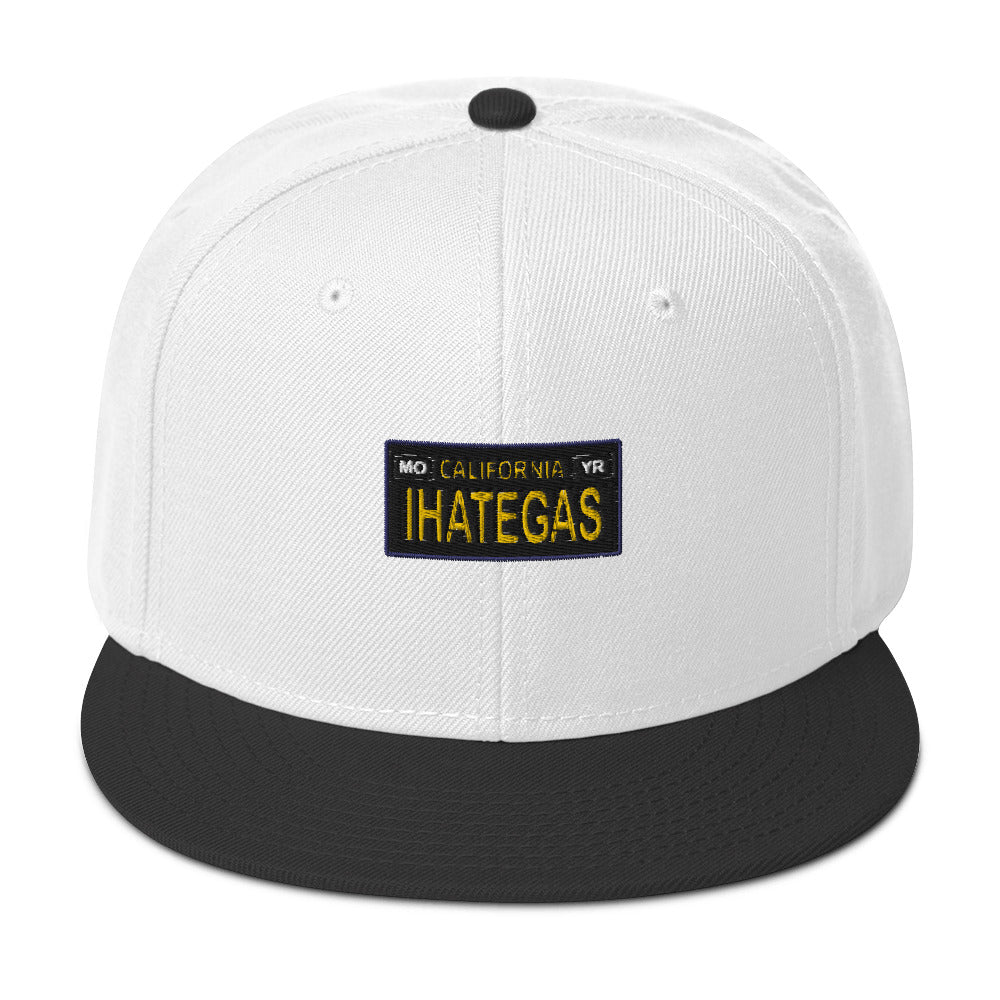 IHATEGAS Snapback Hat