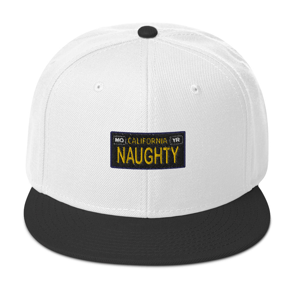 NAUGHTY Snapback Hat