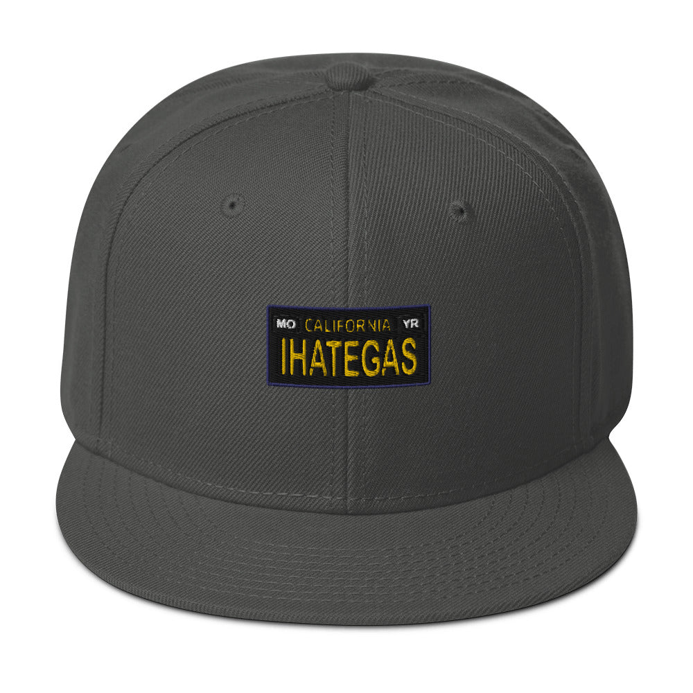 IHATEGAS Snapback Hat