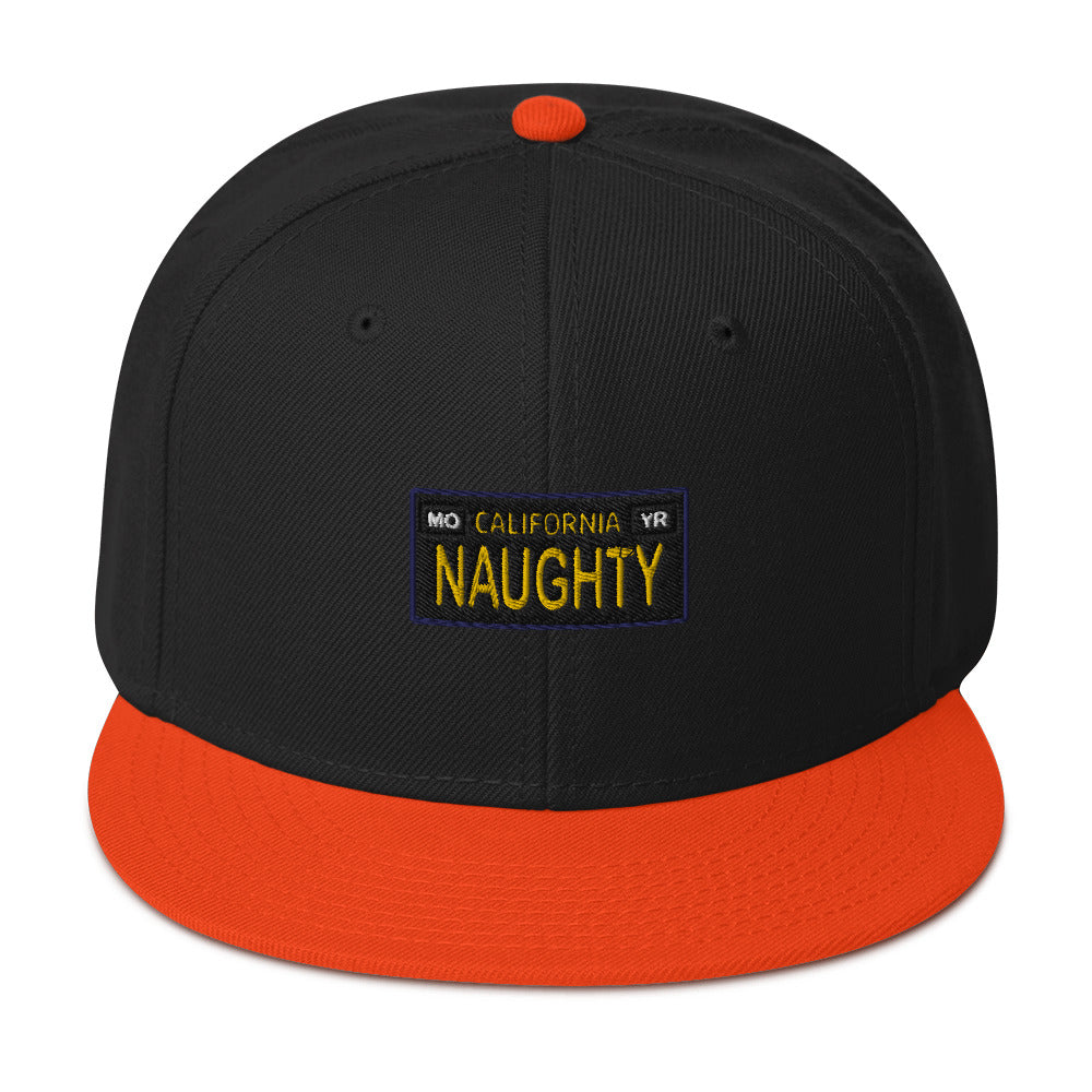 NAUGHTY Snapback Hat