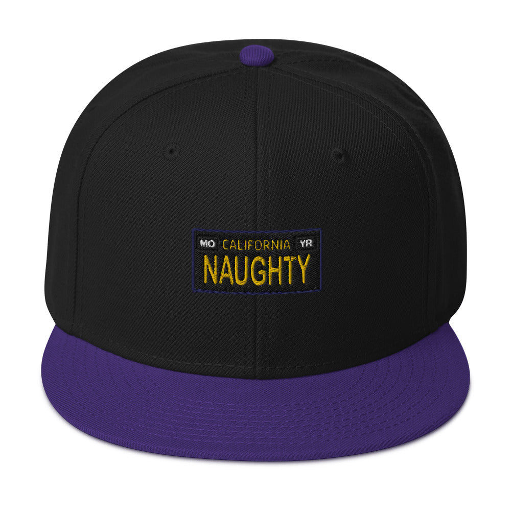 NAUGHTY Snapback Hat