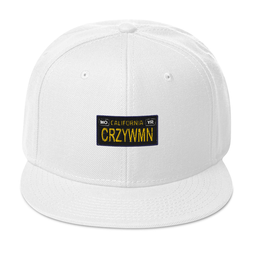 CRZYWMN Snapback Hat