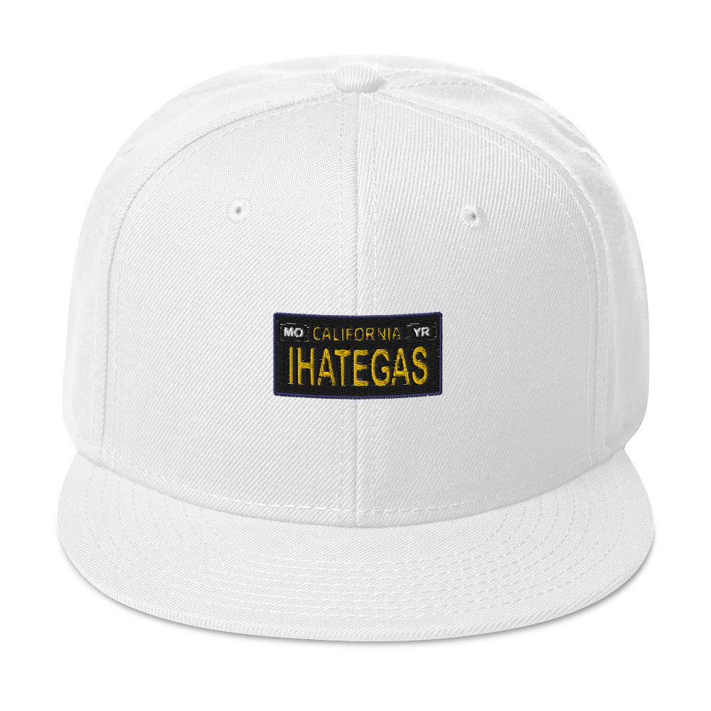IHATEGAS Snapback Hat
