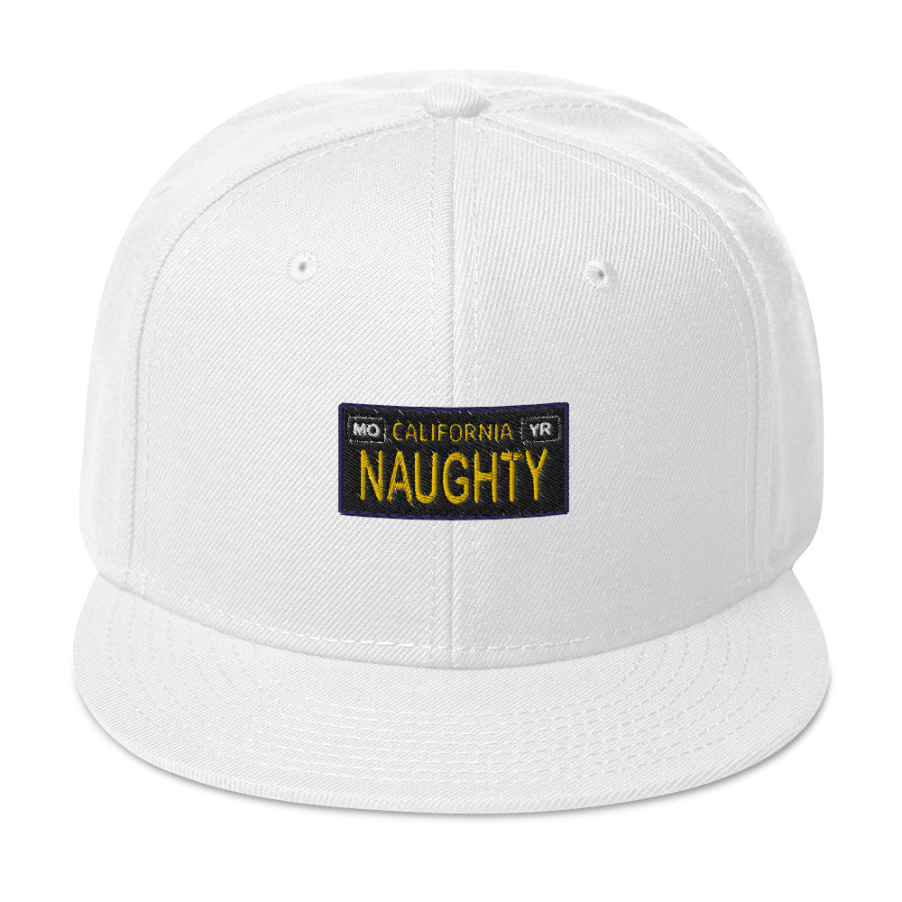 NAUGHTY Snapback Hat