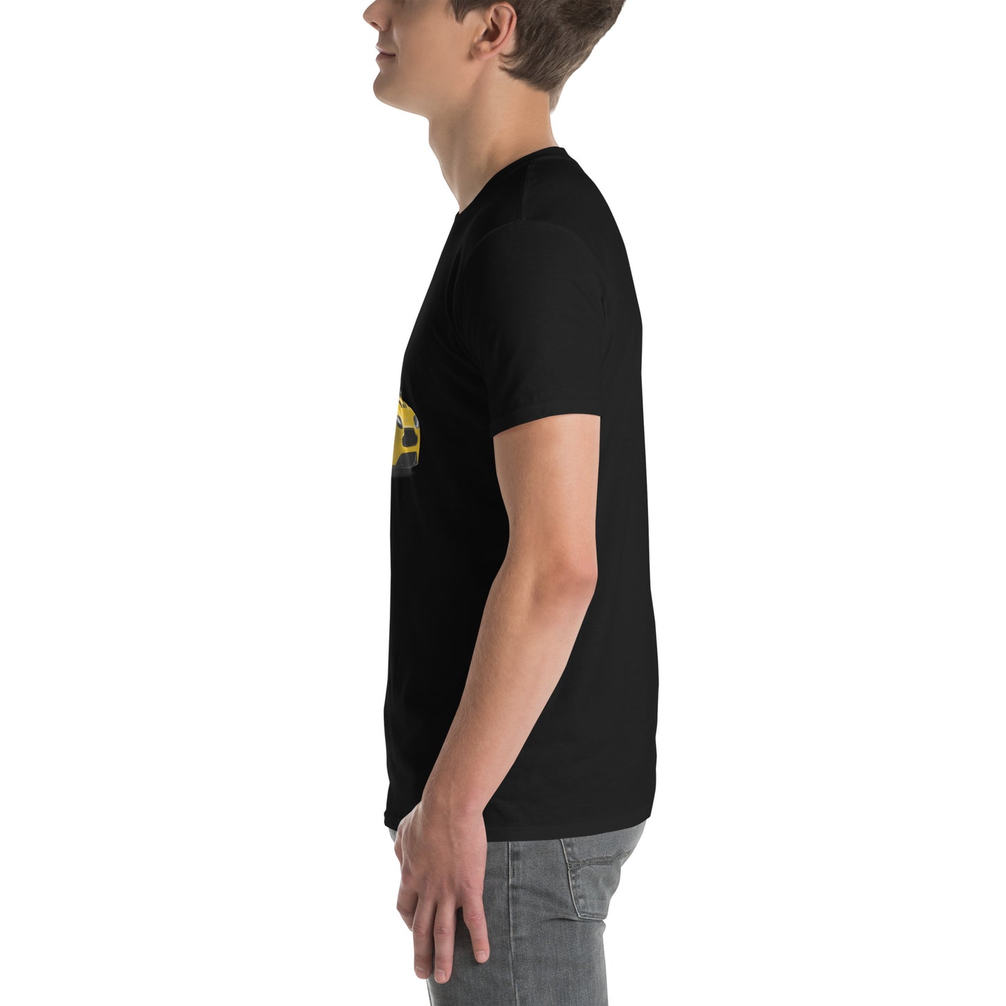 Yellow Aston Martin Short-Sleeve Unisex T-Shirt
