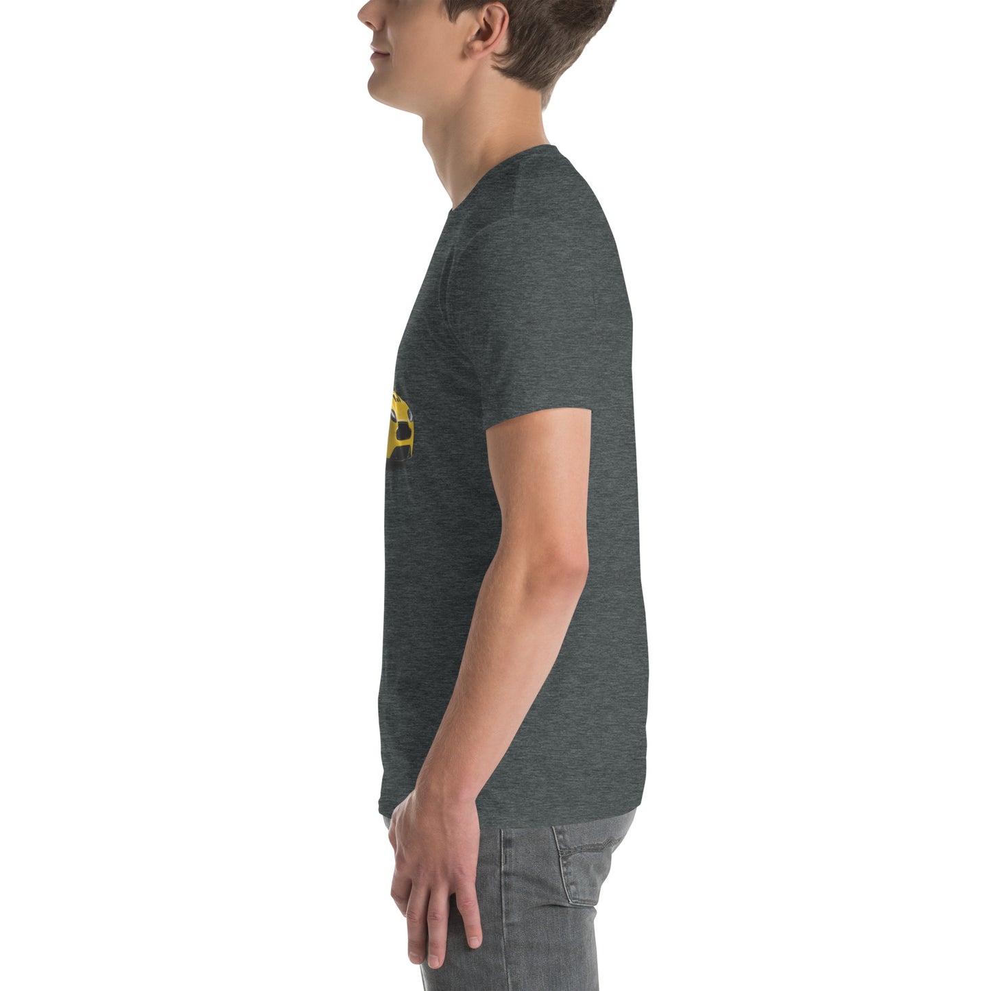 Yellow Aston Martin Short-Sleeve Unisex T-Shirt