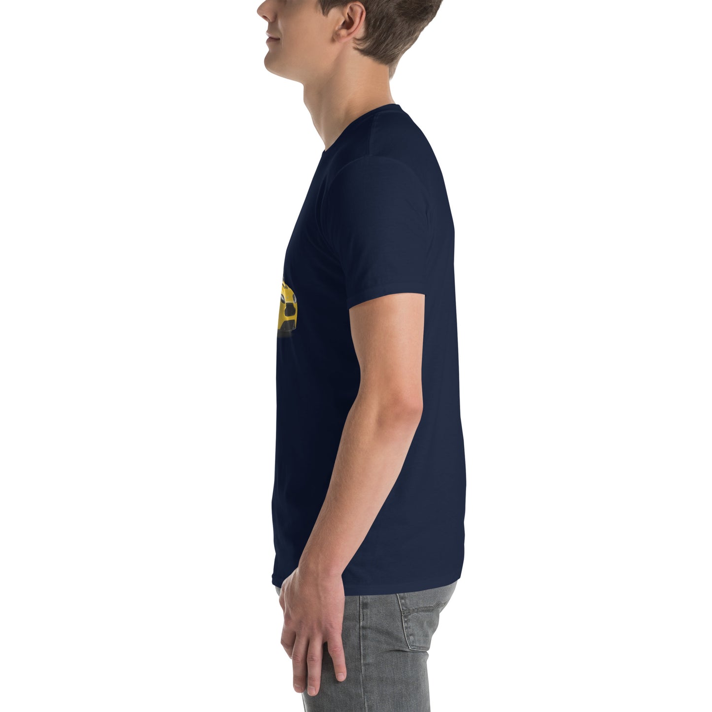 Yellow Aston Martin Short-Sleeve Unisex T-Shirt