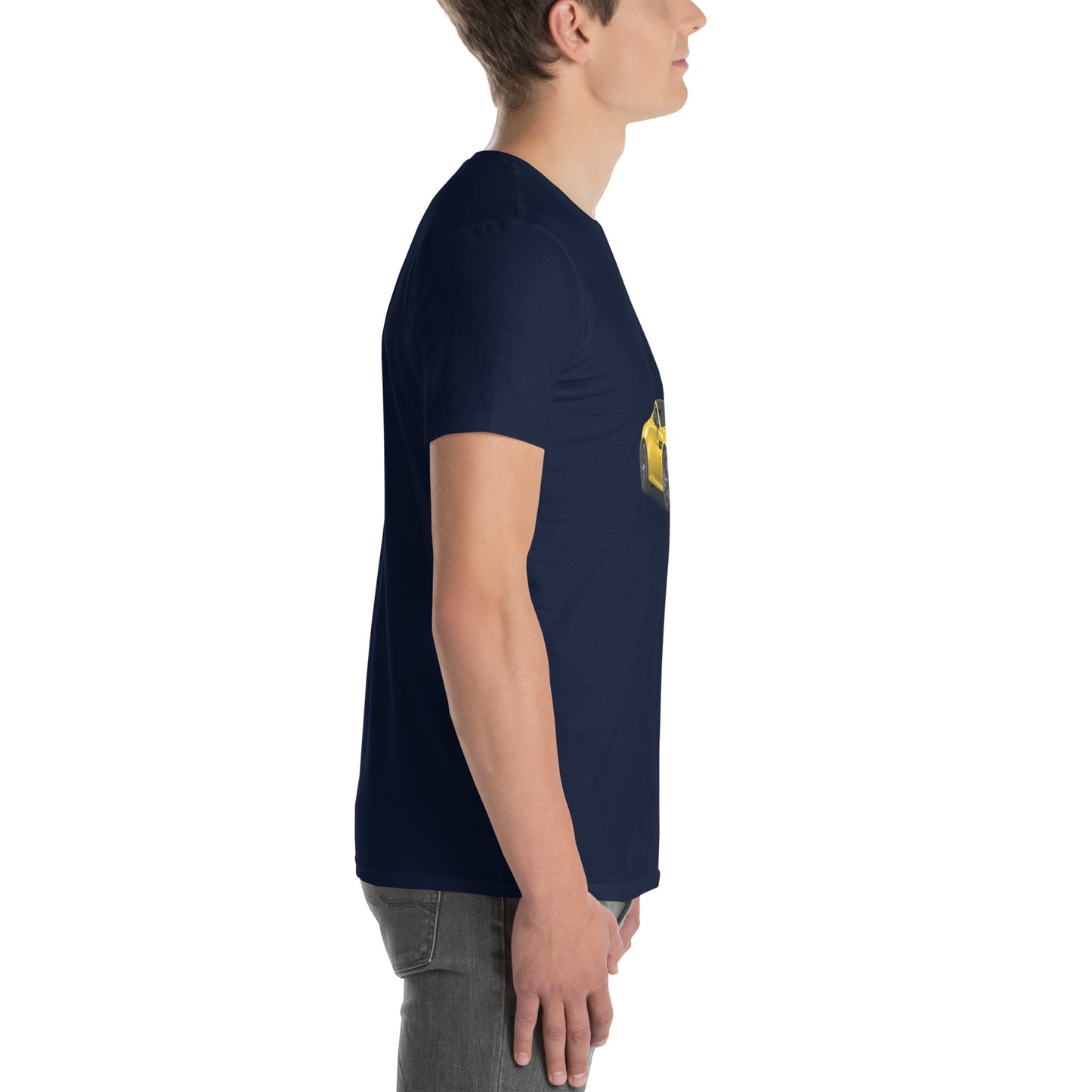 Yellow Aston Martin Short-Sleeve Unisex T-Shirt