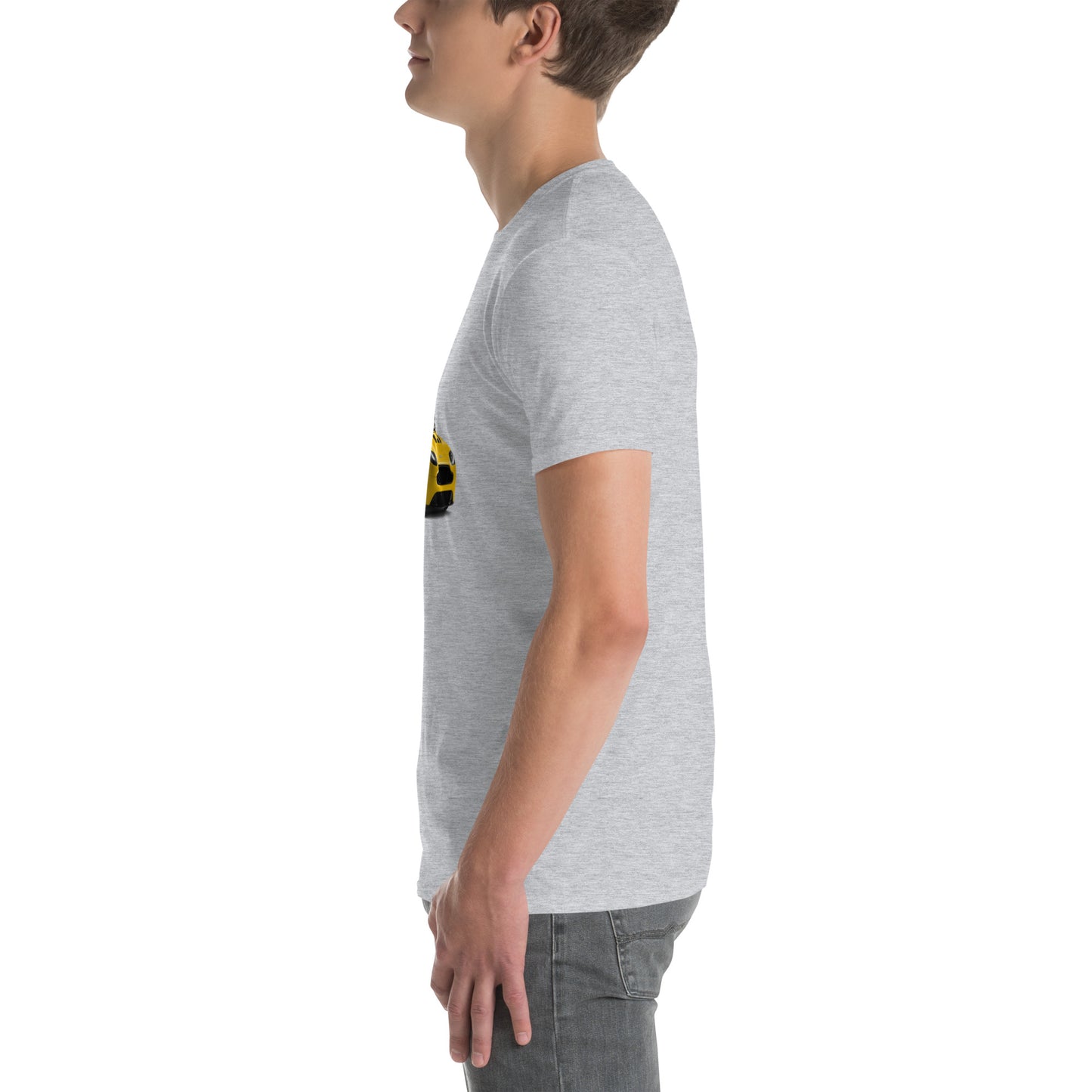 Yellow Aston Martin Short-Sleeve Unisex T-Shirt