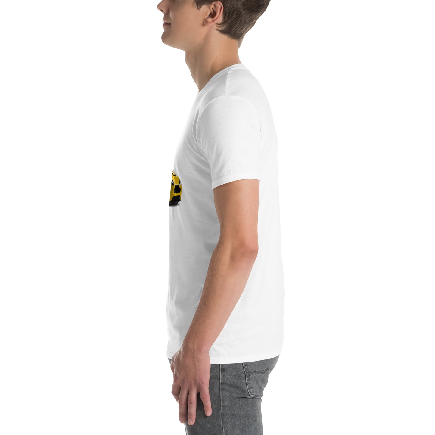 Yellow Aston Martin Short-Sleeve Unisex T-Shirt