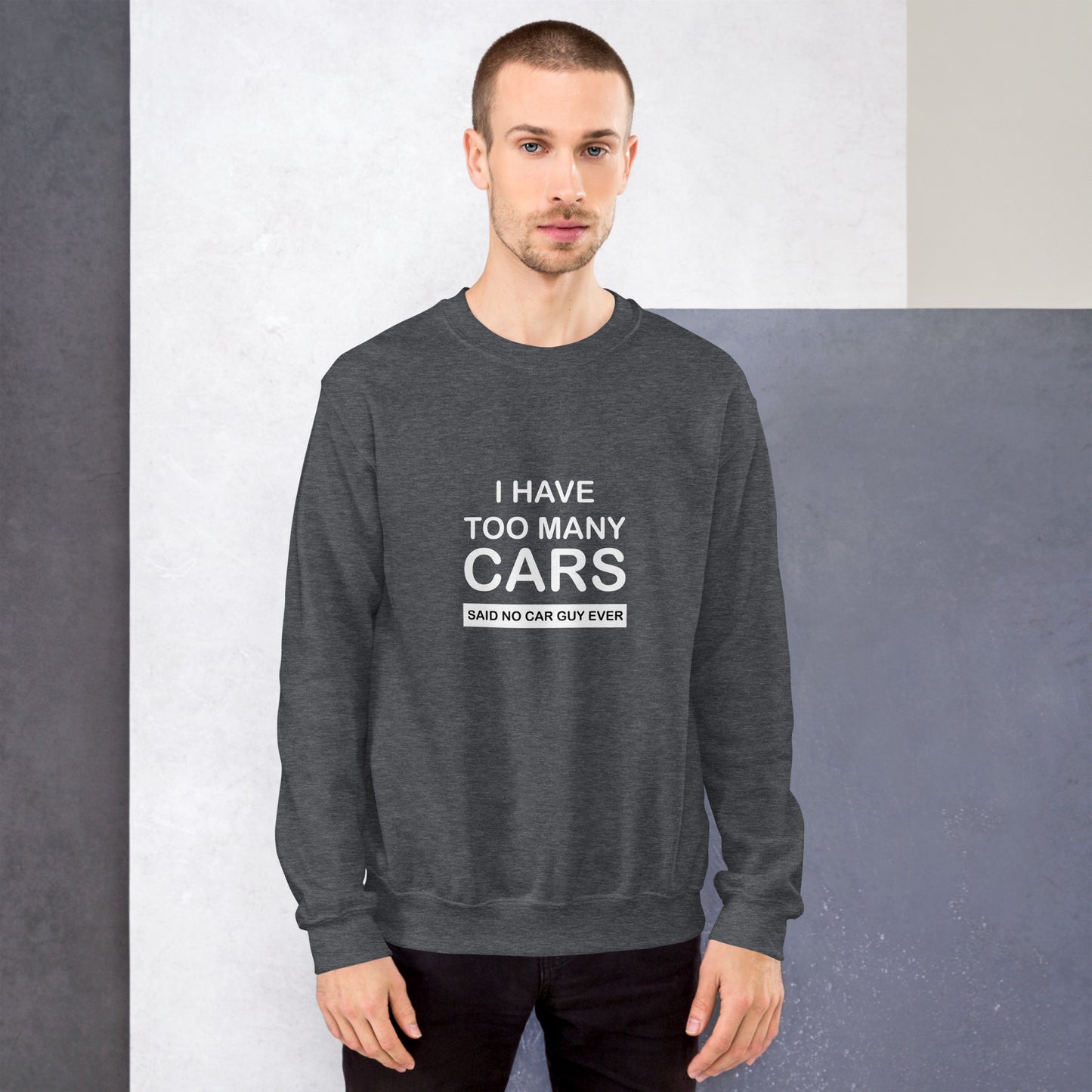 Too Many Cars Unisex Sweatshirt