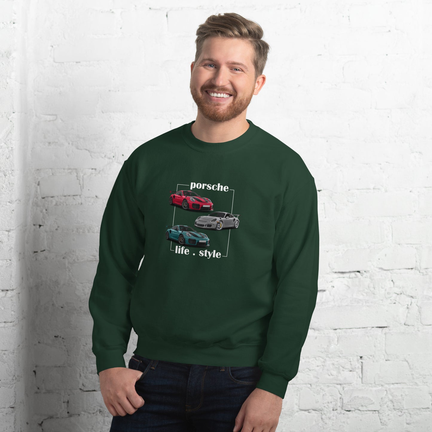 Porsche Life Style Unisex Sweatshirt