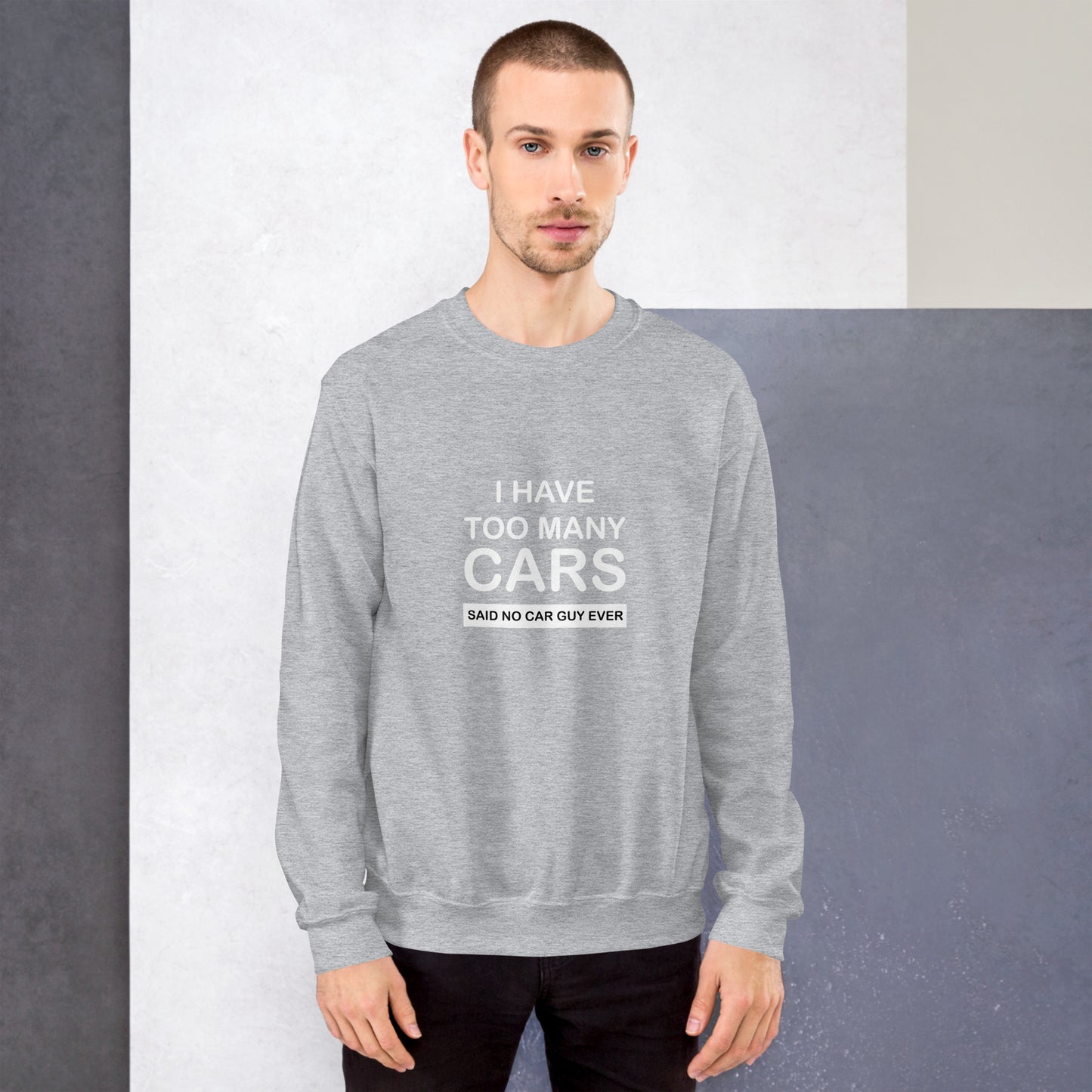 Too Many Cars Unisex Sweatshirt