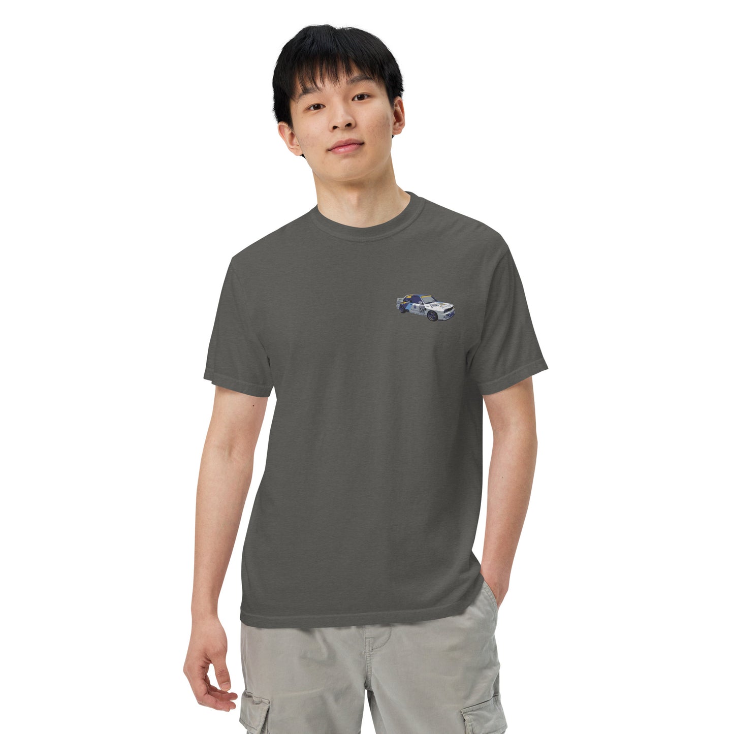 BMW E30 Race Car Unisex garment-dyed heavyweight t-shirt