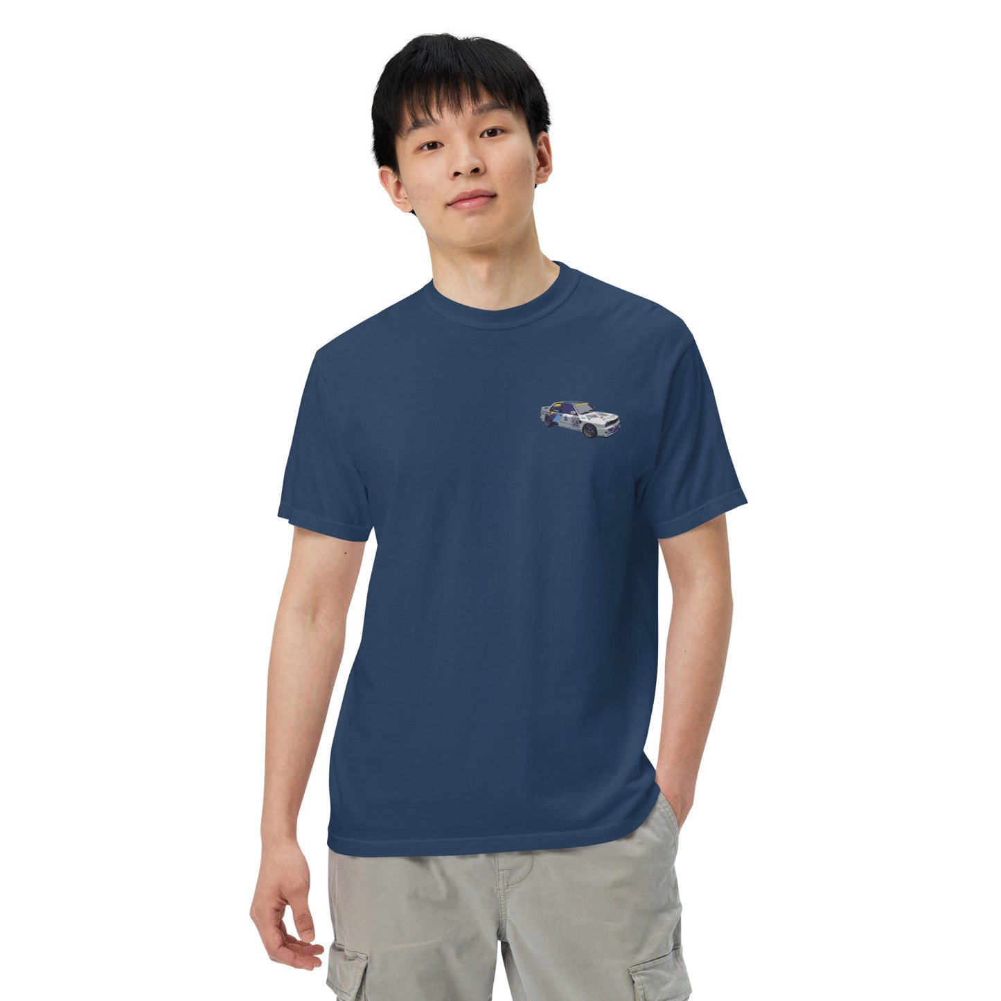 BMW E30 Race Car Unisex garment-dyed heavyweight t-shirt