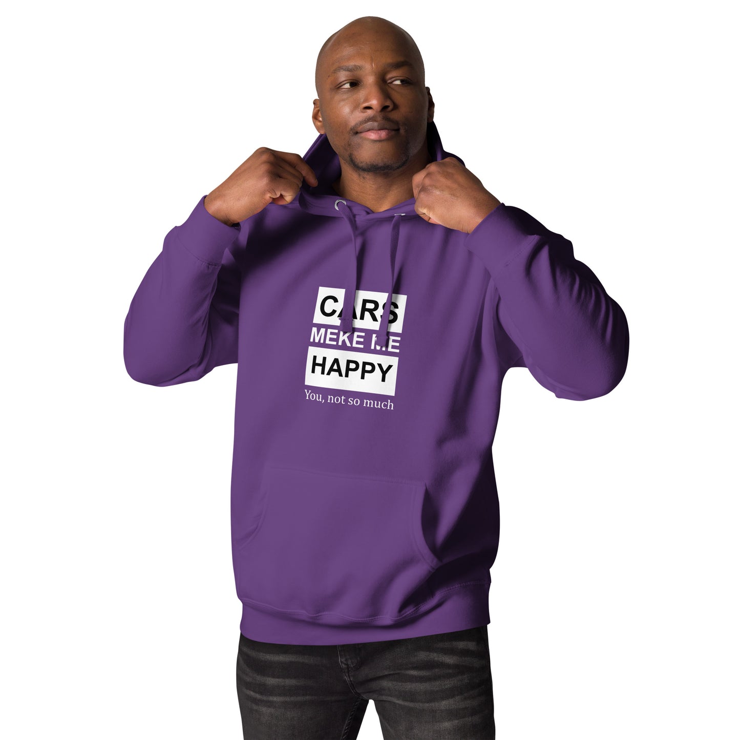 Cars Make Me Happy Unisex Hoodie