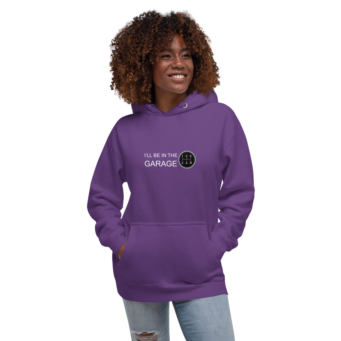 I'll Be In The Garage Unisex Hoodie
