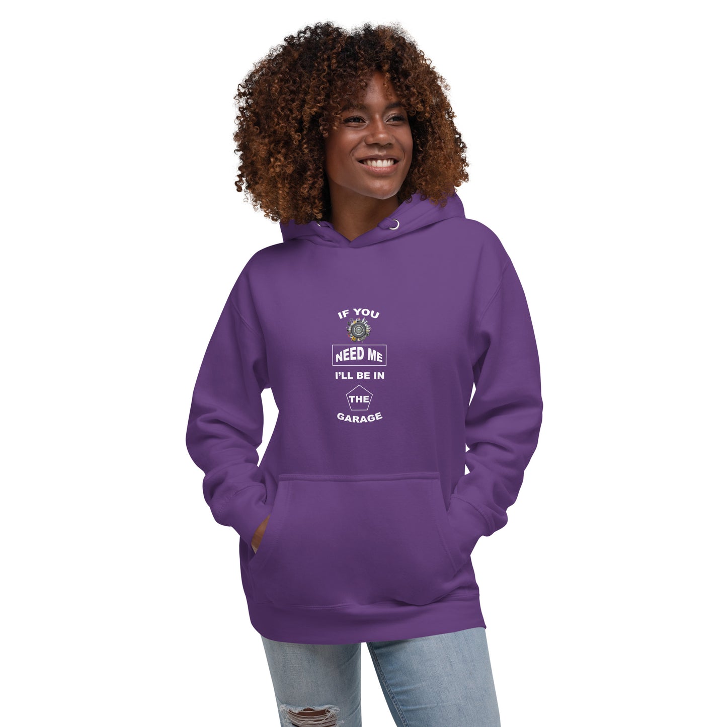 I Be In The Garage Unisex Hoodie