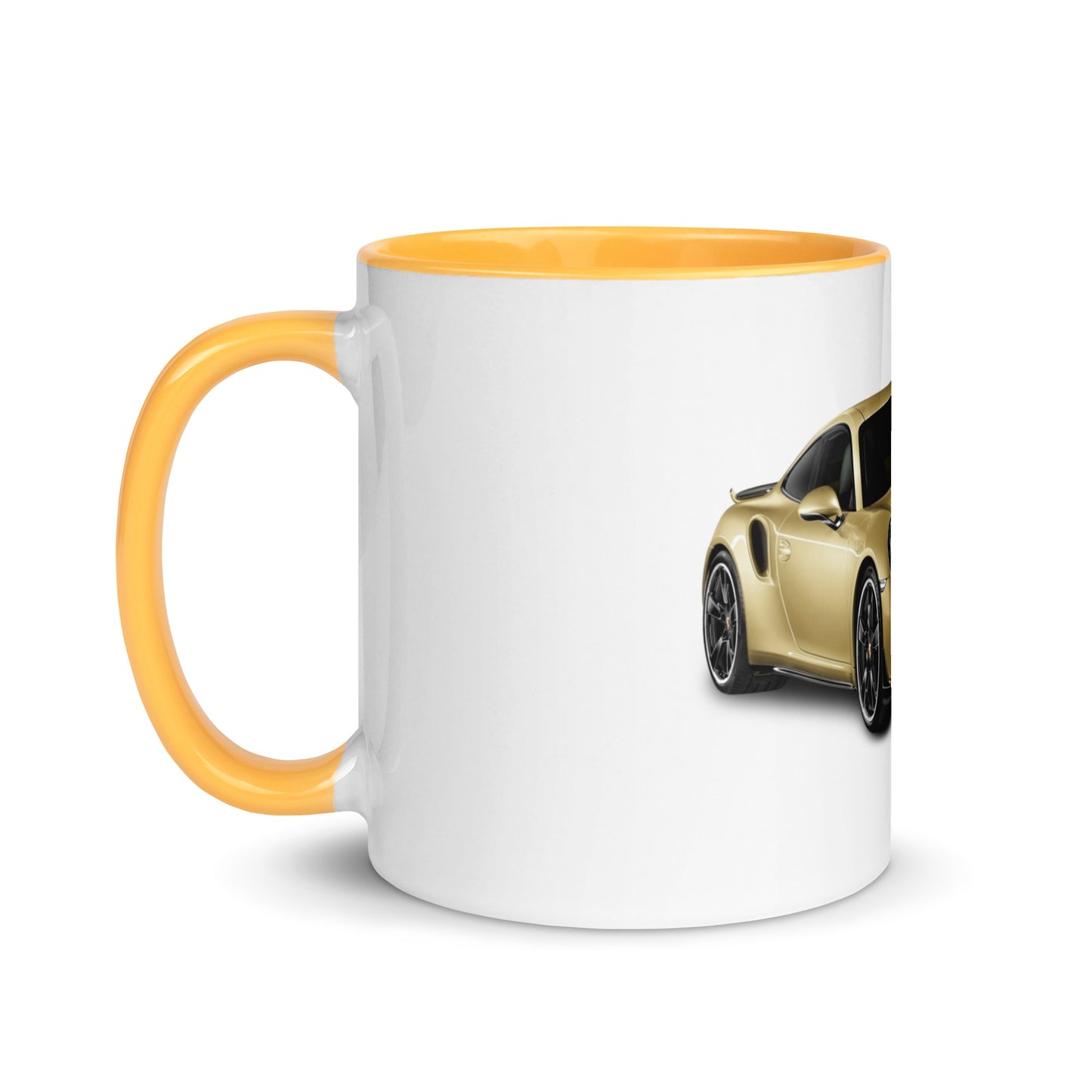Porsche Mug with Color Inside